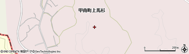滋賀県甲賀市甲南町上馬杉1197周辺の地図