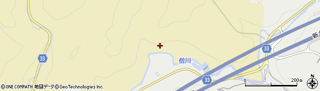 僧川周辺の地図
