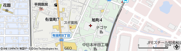 南愛知タウンサービス株式会社　スポーツクラブアスミル周辺の地図