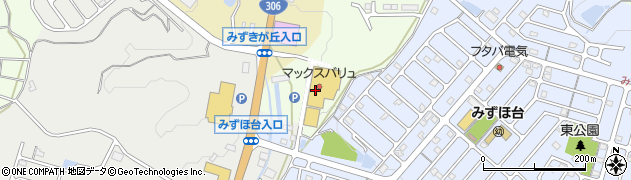 サンシャイン大浦亀山みずほ台店周辺の地図