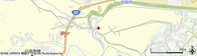 滋賀県甲賀市信楽町西103周辺の地図