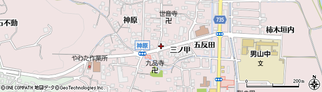 京都府八幡市八幡神原24周辺の地図