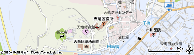 浜松市消防局天竜消防署周辺の地図