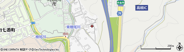 大阪府高槻市成合東の町周辺の地図