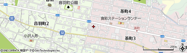 メモリアルハウスラビューリビング藤枝茶町周辺の地図