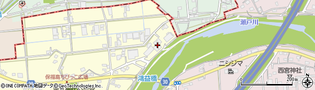 静岡県焼津市保福島568周辺の地図