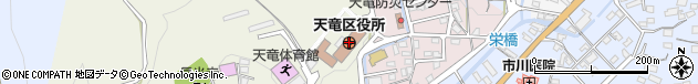 静岡県浜松市天竜区周辺の地図