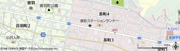 藤枝茶町郵便局 ＡＴＭ周辺の地図