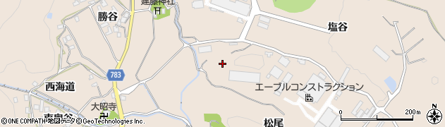 京都府宇治田原町（綴喜郡）禅定寺周辺の地図
