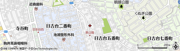 高槻日吉台郵便局 ＡＴＭ周辺の地図