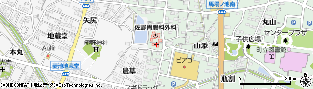 鈴木眼科医院周辺の地図
