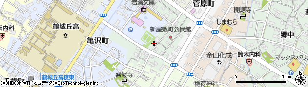 愛知県西尾市新屋敷町130周辺の地図