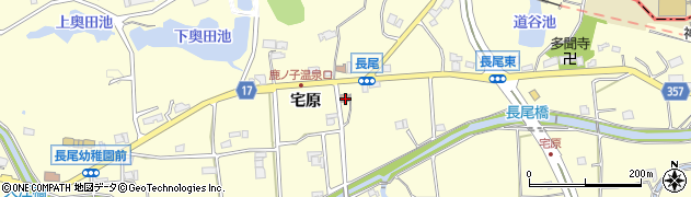 有井公民館周辺の地図
