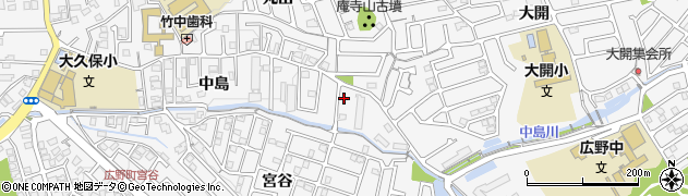 京都府宇治市広野町中島31周辺の地図