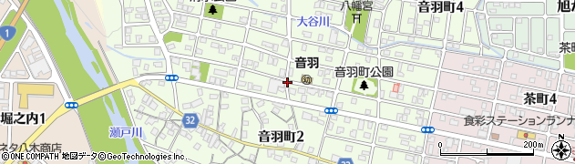 静岡県藤枝市音羽町周辺の地図