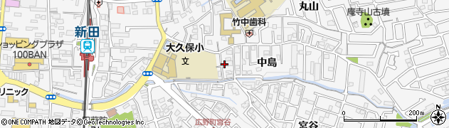 京都府宇治市広野町中島11周辺の地図
