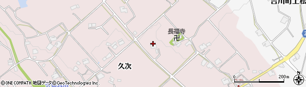 兵庫県三木市口吉川町久次202周辺の地図