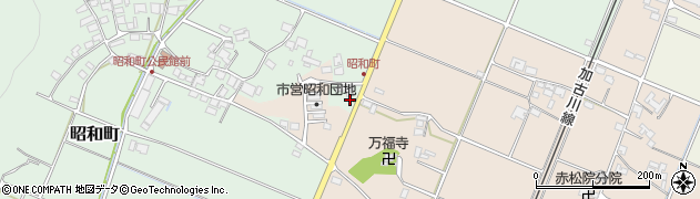 兵庫県小野市昭和町119周辺の地図