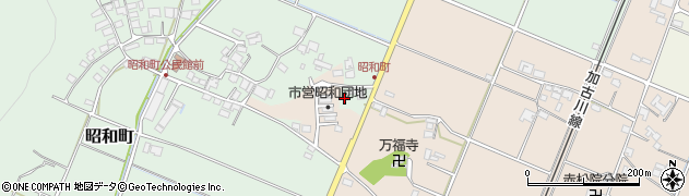 兵庫県小野市昭和町119-35周辺の地図