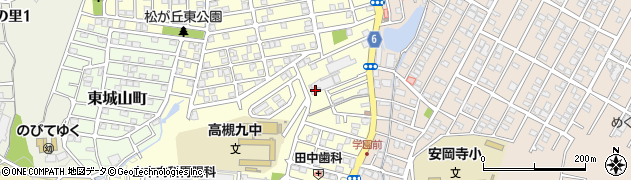 ダイソーコーヨー松が丘店周辺の地図