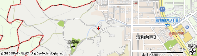 兵庫県川西市赤松（垣内）周辺の地図