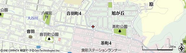 静岡県藤枝市旭が丘5周辺の地図