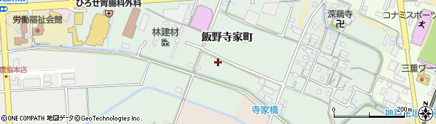 三重県鈴鹿市飯野寺家町周辺の地図