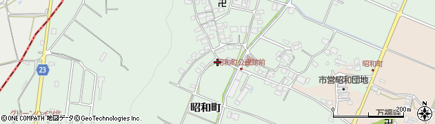 兵庫県小野市昭和町345周辺の地図
