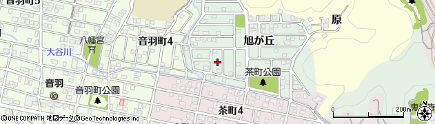 静岡県藤枝市旭が丘8周辺の地図