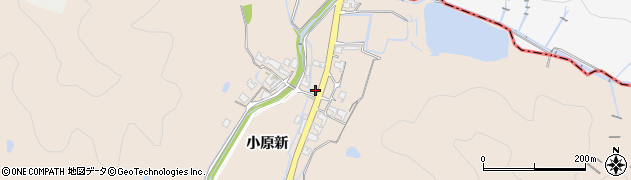 兵庫県姫路市飾東町小原新周辺の地図