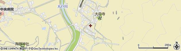 滋賀県甲賀市信楽町長野263周辺の地図