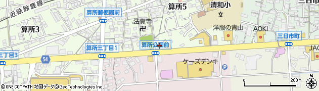 エリートクリーニング株式会社　鈴鹿平田店周辺の地図