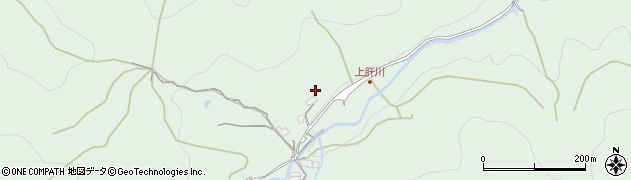 兵庫県猪名川町（川辺郡）肝川（北垣内）周辺の地図