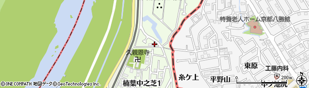 大阪府枚方市楠葉中之芝周辺の地図