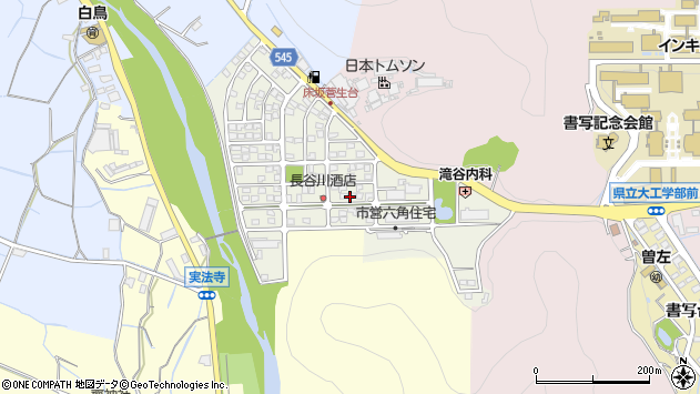 〒671-2243 兵庫県姫路市菅生台の地図
