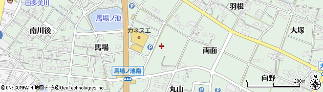 愛知県幸田町（額田郡）大草（赤石）周辺の地図