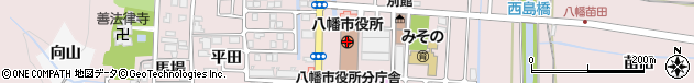 京都府八幡市周辺の地図