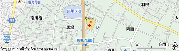 クリエイト薬局　幸田大草店周辺の地図