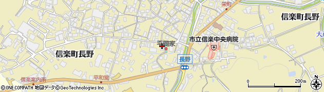 滋賀県甲賀市信楽町長野558周辺の地図