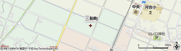 兵庫県小野市旭新町周辺の地図