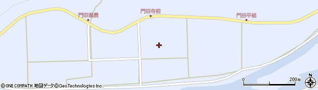広島県庄原市門田町周辺の地図