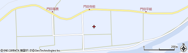 広島県庄原市門田町周辺の地図