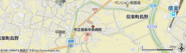 滋賀県甲賀市信楽町長野435周辺の地図