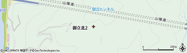 兵庫県姫路市御立北周辺の地図