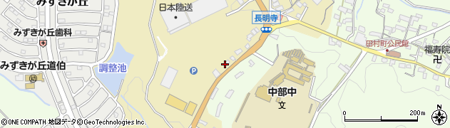 三重県亀山市長明寺町696周辺の地図