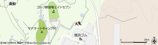 愛知県新城市一鍬田（大入）周辺の地図