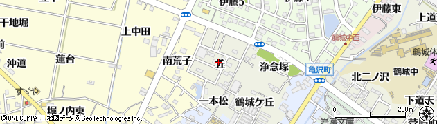 愛知県西尾市鶴城町（丘）周辺の地図