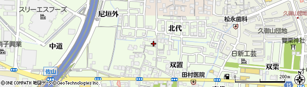 久御山佐山郵便局 ＡＴＭ周辺の地図