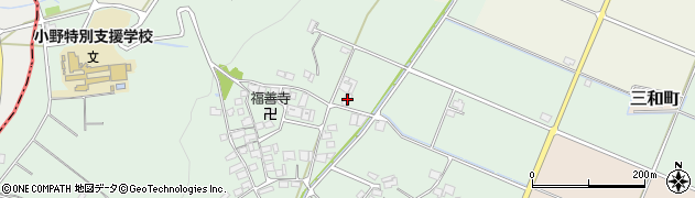 兵庫県小野市昭和町67周辺の地図