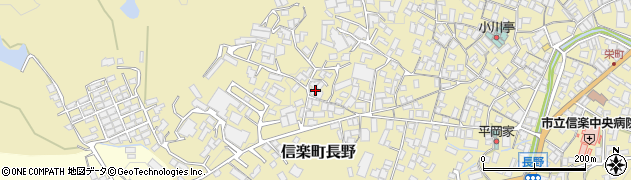 滋賀県甲賀市信楽町長野733周辺の地図